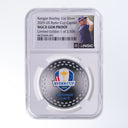1 oz Fine Silver Collectible Coin – Hand-Signed Edition US Ryder Cup Captain Keegan Bradley