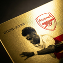 24K Gold Poster – Arsenal Team Stack