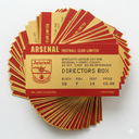 24K Gold Ticket – Arsenal Match Day