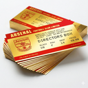 24K Gold Ticket – Arsenal Match Day