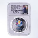 1 oz Fine Silver Collectible Coin – Hand-Signed Edition US Ryder Cup Captain Keegan Bradley